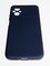 Накладка Silicone Cover (без логотипа, с защитой камеры) для Poco M5 синяя - фото 57196