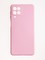 Накладка Silicone Cover (без логотипа, с защитой камеры) для Samsung Galaxy M53 5G розовая