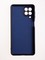 Накладка Silicone Cover (без логотипа, с защитой камеры) для Samsung Galaxy M53 5G синяя - фото 57274