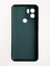 Накладка Silicone Cover (без логотипа, с защитой камеры) для Xiaomi Redmi A1 Plus/A2 Plus зеленая - фото 57285