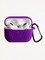 Чехол силиконовый для наушников Apple AirPods Pro 2 с логотипом и карабином фиолетовый - фото 57383