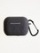 Чехол силиконовый для наушников Apple AirPods Pro 2 с логотипом и карабином темно-серый - фото 57399