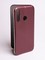 Чехол книжка боковой Fashion Case для Huawei Honor 9C бордовый - фото 57499