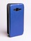 Чехол книжка боковой Fashion Case для Samsung Galaxy J3 2016 синий - фото 57631