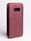 Чехол книжка боковой Fashion Case для Samsung Galaxy S8 бордовый - фото 57689