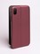 Чехол книжка боковой Fashion Case для iPhone Xr бордовый - фото 57657