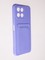 Накладка Soft touch с кармашком для Huawei Honor X6 сиреневая - фото 58245