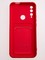 Накладка Soft touch с кармашком для Huawei P Smart Z/Y9 2019 красная - фото 57823