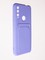 Накладка Soft touch с кармашком для Huawei P Smart Z/Y9 2019 сиреневая - фото 57831