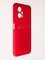 Накладка Soft touch с кармашком для Poco X4 GT красная - фото 58295