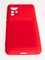 Накладка Soft touch с кармашком для Xiaomi Mi 12/12x красная - фото 58327