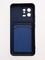 Накладка Soft touch с кармашком для Xiaomi Mi 13 синяя - фото 57957