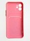 Накладка силиконовая Summer с кардхолдером для Apple iPhone 12 розовая - фото 58847