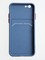 Накладка силиконовая Summer с кардхолдером для Apple iPhone 6/6S синяя - фото 58939