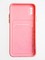 Накладка силиконовая Summer с кардхолдером для Apple iPhone X/XS розовая - фото 59705