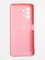 Накладка силиконовая Summer с кардхолдером для Huawei Nova Y70 розовая - фото 59744
