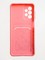 Накладка силиконовая Summer с кардхолдером для Samsung Galaxy A23 розовая - фото 60064