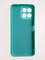 Накладка Silicone Cover (без логотипа, с защитой камеры) для Huawei Honor X6 бирюзовая - фото 60634