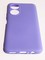 Накладка Silicone Cover (без логотипа, с защитой камеры) для Huawei Honor X7 сиреневая - фото 60700