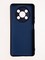 Накладка Silicone Cover (без логотипа, с защитой камеры) для Huawei Honor X9 5G синяя - фото 60730
