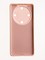 Накладка Silicone Cover (без логотипа, с защитой камеры) для Huawei Honor X9A пудровая - фото 60758