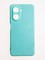 Накладка Silicone Cover (без логотипа, с защитой камеры) для Huawei Nova 10SE бирюзовая - фото 60813