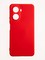 Накладка Silicone Cover (без логотипа, с защитой камеры) для Huawei Nova 10SE красная - фото 60821