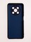 Накладка Silicone Cover (без логотипа, с защитой камеры) для Huawei Nova Y90 синяя - фото 60910