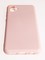 Накладка Silicone Cover (без логотипа, с защитой камеры) для Samsung Galaxy A04 пудровая - фото 61116