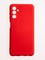 Накладка Silicone Cover (без логотипа, с защитой камеры) для Samsung Galaxy A04S красная - фото 60966