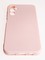 Накладка Silicone Cover (без логотипа, с защитой камеры) для Samsung Galaxy A14 пудровая - фото 61165