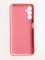 Накладка Silicone Cover (без логотипа, с защитой камеры) для Samsung Galaxy A14 розовая - фото 60981