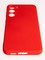 Накладка Silicone Cover (без логотипа, с защитой камеры) для Samsung Galaxy S23 Plus красная - фото 61206
