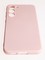 Накладка Silicone Cover (без логотипа, с защитой камеры) для Samsung Galaxy S23 Plus пудровая - фото 61212