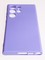 Накладка Silicone Cover (без логотипа, с защитой камеры) для Samsung Galaxy S23 Ultra сиреневая - фото 61241