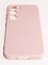 Накладка Silicone Cover (без логотипа, с защитой камеры) для Samsung Galaxy S23 пудровая - фото 61255