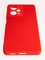 Накладка Silicone Cover (без логотипа, с защитой камеры) для Xiaomi Redmi Note 12 pro/Poco X5 Pro красная - фото 61315