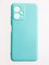 Накладка Silicone Cover (без логотипа, с защитой камеры) для Xiaomi Redmi Note 12/Poco X5 бирюзовая