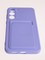 Накладка Soft touch с кармашком для Samsung Galaxy S23 Plus сиреневая - фото 61760