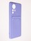 Накладка Soft touch с кармашком для Xiaomi Mi 12 Pro сиреневая - фото 61819