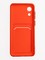 Накладка силиконовая Winter с кардхолдером для Samsung Galaxy A03 Core красная - фото 62952