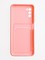 Накладка силиконовая Winter с кардхолдером для Samsung Galaxy A03S розовая - фото 62966
