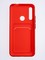 Накладка силиконовая Winter с кардхолдером для Huawei P Smart Z/Honor 9X красная - фото 63203