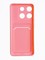Накладка силиконовая Winter с кардхолдером для Infinix Smart 7 Plus розовая - фото 63353