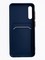 Накладка силиконовая Winter с кардхолдером для Samsung Galaxy A50/A30s синяя - фото 63406