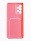 Накладка силиконовая Winter с кардхолдером для Samsung Galaxy A53 розовая - фото 63427