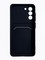 Накладка силиконовая Winter с кардхолдером для Samsung Galaxy S21FE черная - фото 63492