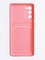 Накладка силиконовая Winter с кардхолдером для Samsung Galaxy S20FE розовая - фото 63580