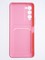 Накладка силиконовая Winter с кардхолдером для Tecno Camon 18/18P розовая - фото 63878