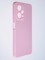 Накладка Silicone Cover (без логотипа, с защитой камеры) для Xiaomi Redmi Note 12 pro 5G розовая - фото 63943